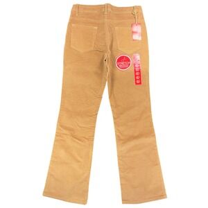 J Jeans Corduroy Flare Pants Womens 6 Tan Cotton Stretch NWT Deadstock